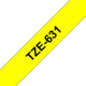 Beschriftungsband Brother 12mm schwarz auf gelb, Art.-Nr. TZ631 - Paterno B2B-Shop