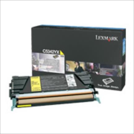 Lexmark Toner yell. 7K, Art.-Nr. C5342YX - Paterno B2B-Shop