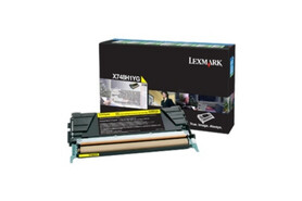 Lexmark PROJEKT X748 yell. 10K, Art.-Nr. X748H3YG - Paterno B2B-Shop