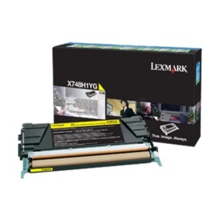 Lexmark PROJEKT X748 yell. 10K, Art.-Nr. X748H3YG - Paterno B2B-Shop
