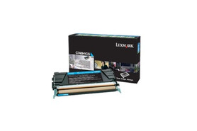 Lexmark Toner Return cyan HY 10K, Art.-Nr. C748H1CG - Paterno B2B-Shop