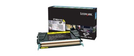 Lexmark Toner Return yell. 7K, Art.-Nr. X746A1YG - Paterno B2B-Shop