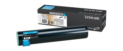 Lexmark Toner cyan HY 22K, Art.-Nr. X945X2CG - Paterno B2B-Shop