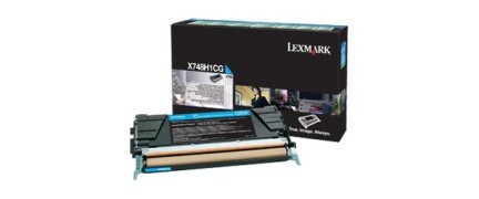 Lexmark Toner Return cyan HY 10K, Art.-Nr. X748H1CG - Paterno B2B-Shop