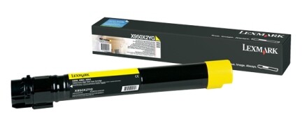 Lexmark Toner yell. HY 24K, Art.-Nr. X950X2YG - Paterno B2B-Shop