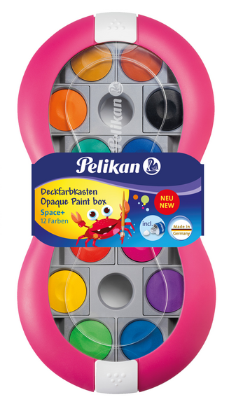 Deckfarbkasten Pelikan SPACE+ 735 magenta, Art.-Nr. 724625 - Paterno B2B-Shop