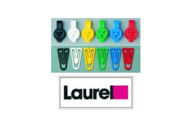 Briefknopf Laurel Jota 36 mm farbig sortiert, Art.-Nr. 0272 - Paterno B2B-Shop