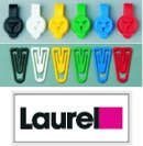 Briefknopf Laurel Jota 36 mm farbig sortiert, Art.-Nr. 0272 - Paterno B2B-Shop