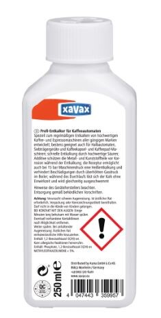 Entkalker Xavax Profi 250 ml, Art.-Nr. 00111745 - Paterno B2B-Shop