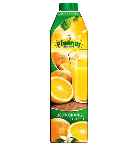 Orangensaft Pfanner 1 Liter, Art.-Nr. 0082999 - Paterno B2B-Shop