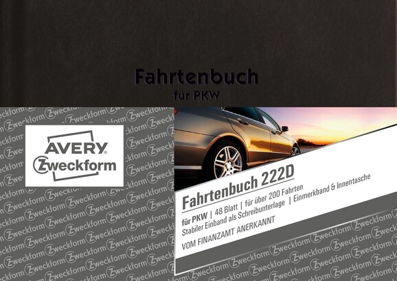 Fahrtenbuch A6, Art.-Nr. 222DZWF - Paterno B2B-Shop