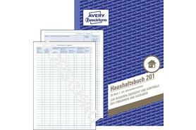 Haushaltsbuch ZWF A5 36 Blatt, Art.-Nr. 201ZWF - Paterno B2B-Shop