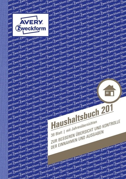 Haushaltsbuch ZWF A5 36 Blatt, Art.-Nr. 201ZWF - Paterno B2B-Shop