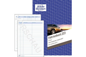 Fahrtenbuch A5 40 Blatt, Art.-Nr. 223ZWF - Paterno B2B-Shop