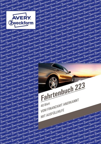 Fahrtenbuch A5 40 Blatt, Art.-Nr. 223ZWF - Paterno B2B-Shop