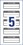 Inventar-Etiketten ZWF 50x20mm, schwarz, Art.-Nr. 6918ZWF - Paterno B2B-Shop