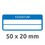 Eigentums-Etiketten ZWF VOID 50 x 20 mm, blau, Art.-Nr. 6924ZWF - Paterno B2B-Shop