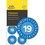 Prüfplaketten ZWF 2019 NoPeel 30mm, blau, Art.-Nr. 6946ZWF - Paterno B2B-Shop