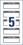Inventar-Etiketten ZWF 50x20mm, schwarz, Art.-Nr. 6917ZWF - Paterno B2B-Shop