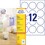 Universaletiketten A4 3416 weiss rund 60mm, Art.-Nr. ZWF-3416 - Paterno B2B-Shop