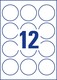Universaletiketten A4 3416 weiss rund 60mm, Art.-Nr. ZWF-3416 - Paterno B2B-Shop