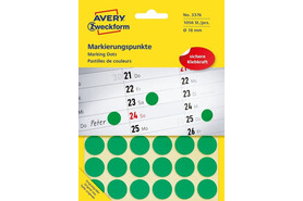 Markierungspunkte ZWF Ø 18 mm, grün FP, Art.-Nr. 3376ZWF - Paterno B2B-Shop