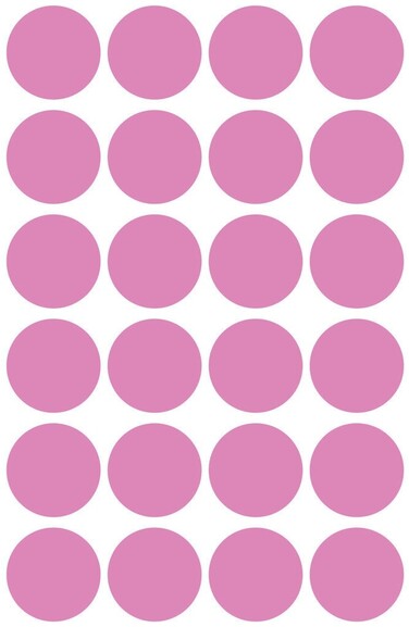 Markierungspunkte ZWF Ø 18mm, ablösb., pink, Art.-Nr. 3599ZWF - Paterno B2B-Shop