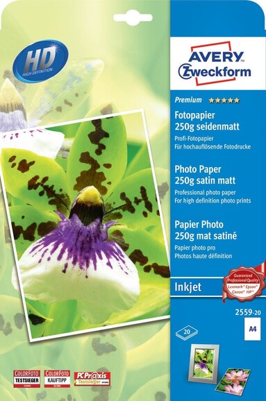 Fotopapier ZWF PREMIUM A4 250g 20Bl, Art.-Nr. 2559-20 - Paterno B2B-Shop