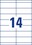 Regalschild 105x38mm ILK 25Bl, Art.-Nr. C32258-25 - Paterno B2B-Shop