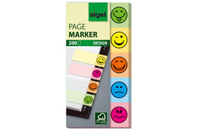 Haftmarker Sigel Design Smile 20x50 mm, Art.-Nr. HN502 - Paterno B2B-Shop