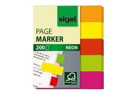 Haftmarker Sigel Neon mini 50x12 mm, Art.-Nr. HN655 - Paterno B2B-Shop