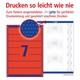 Etiketten A4 Ordnerrücken 38 x 192 mm rot, Art.-Nr. L476-25-RT - Paterno B2B-Shop