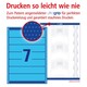 Etiketten A4 Ordnerrücken 38 x 192 mm blau, Art.-Nr. L476-25-BL - Paterno B2B-Shop