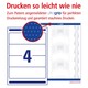 Etiketten Ordnerrücken 25 A4 weiß KP, Art.-Nr. 6061ZWF - Paterno B2B-Shop