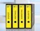 Ordneretiketten ZWF 297 x 61 mm gelb, Art.-Nr. 4755ZWF - Paterno B2B-Shop
