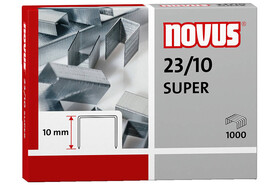 Heftklammer Novus 23/10 Super Stahldraht, Art.-Nr. NV0420531 - Paterno B2B-Shop