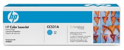 Toner Original HP CC531 cyan, Art.-Nr. CC53-CY - Paterno B2B-Shop