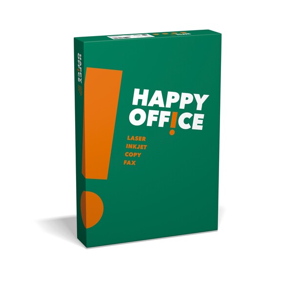 Kopierpapier 04 Happy Office A4 80gr. weiss, Art.-Nr. 809A80S - Paterno B2B-Shop
