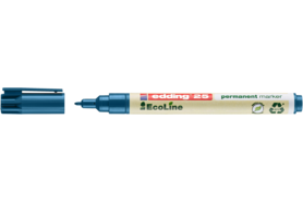 Marker Edding 25 permanent EcoLine blau, Art.-Nr. 25EDDING-BL - Paterno B2B-Shop