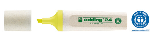 Textmarker Edding 24 EcoLine gelb, Art.-Nr. 24EDDING-GE - Paterno B2B-Shop
