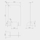 Spuckschutz hoch/schmal 841H x 500B x 225T mm, Art.-Nr. AR900300 - Paterno B2B-Shop