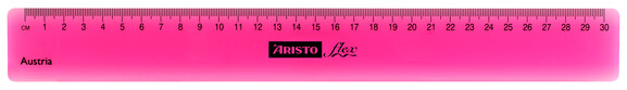 Lineal Aristo Flex 30cm neon sortiert, Art.-Nr. AR230319 - Paterno B2B-Shop