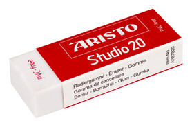 Radiergummi Aristo Studio 20 weiß, Art.-Nr. AR87820 - Paterno B2B-Shop