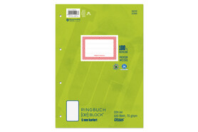 Ringbuchblock Ursus Green A4 100 Blatt, Art.-Nr. 044380 - Paterno B2B-Shop