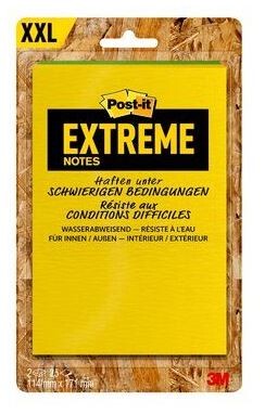 Haftnotizen Post-it Extreme Notes 114x171 mm, Art.-Nr. EXT57M-2-FRGE - Paterno B2B-Shop