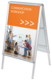 Plakatständer NOBO A1 mit Alurahmen, Art.-Nr. 1902206 - Paterno B2B-Shop