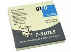 Haftnotizen info notes 75x75mm Z-Notes gelb, Art.-Nr. 5644-01 - Paterno B2B-Shop