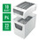 Aktenvernichter Leitz IQ Slim P-4 weiß, Art.-Nr. 8001-00-00 - Paterno B2B-Shop