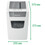 Aktenvernichter Leitz IQ Slim P-4 weiß, Art.-Nr. 8001-00-00 - Paterno B2B-Shop
