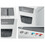 Aktenvernichter Leitz IQ Slim P-4 weiß, Art.-Nr. 8001-00-00 - Paterno B2B-Shop